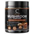 Premium Mushroom Coffee with 7 Superfood Mushrooms - Water Processed Instant Mushroom Coffee - Supports Focus, Energy & Immune Health, Vegan Coffee Instant - 3.98Oz